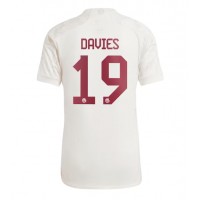 Camiseta Bayern Munich Alphonso Davies #19 Tercera Equipación Replica 2023-24 mangas cortas